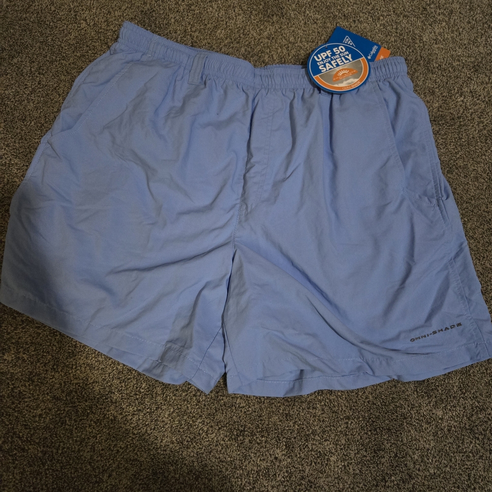Columbia Light Blue Men's Swim Trunks